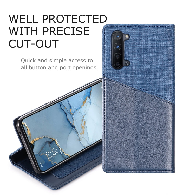 For OPPO Reno3 MUXMA MX109 Horizontal Flip Leather Case with Holder & Card Slot & Wallet