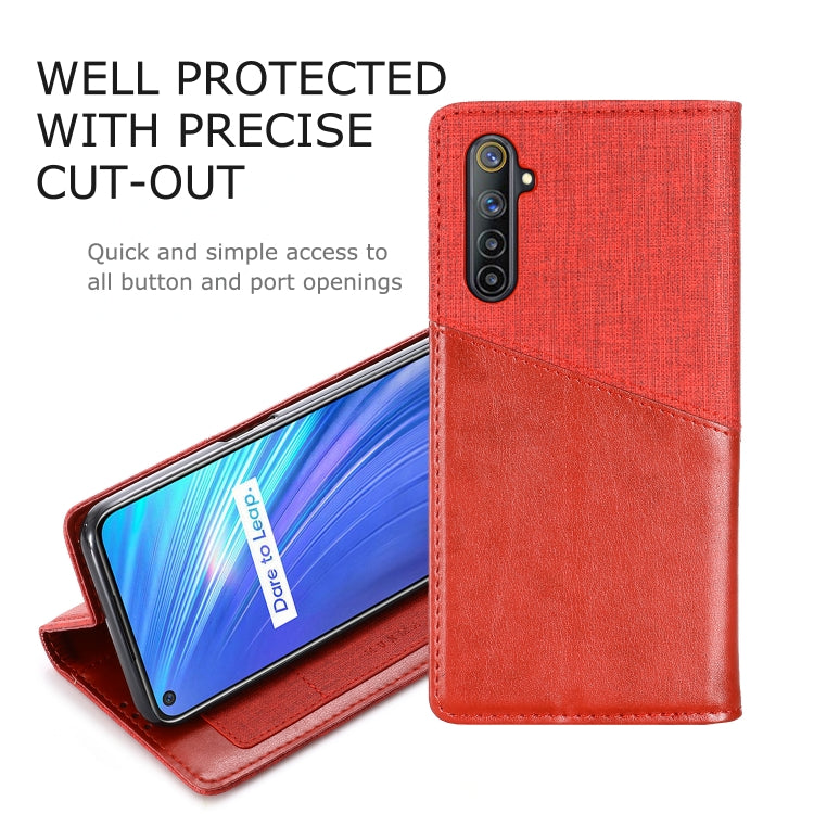 For OPPO Realme 6 MUXMA MX109 Horizontal Flip Leather Case with Holder & Card Slot & Wallet
