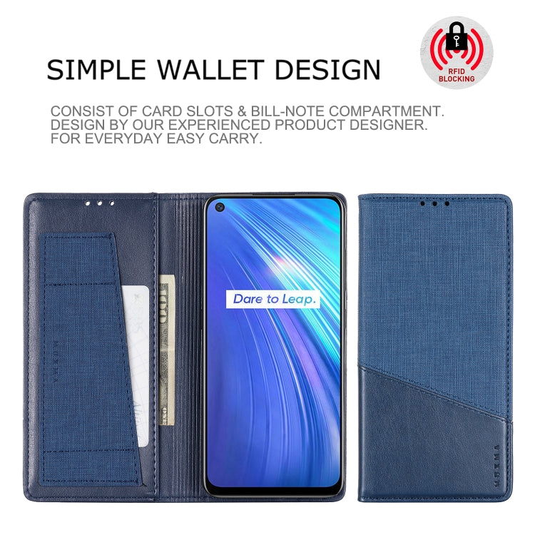 For OPPO Realme 6 MUXMA MX109 Horizontal Flip Leather Case with Holder & Card Slot & Wallet