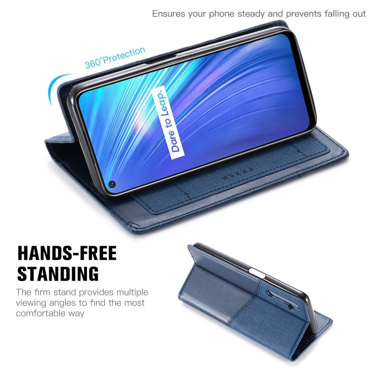 For OPPO Realme 6 MUXMA MX109 Horizontal Flip Leather Case with Holder & Card Slot & Wallet