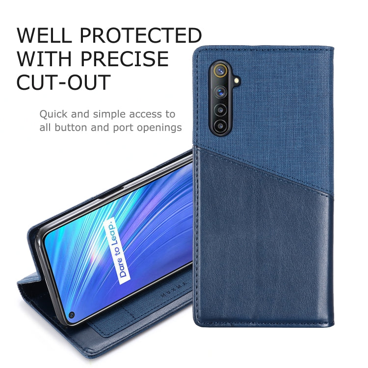 For OPPO Realme 6 MUXMA MX109 Horizontal Flip Leather Case with Holder & Card Slot & Wallet