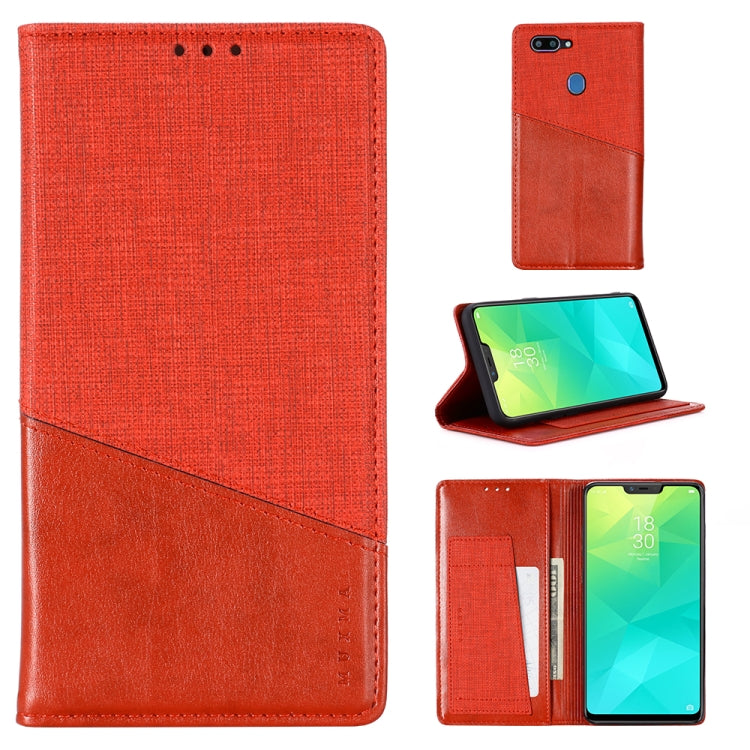 For OPPO Realme 2 MUXMA MX109 Horizontal Flip Leather Case with Holder & Card Slot & Wallet