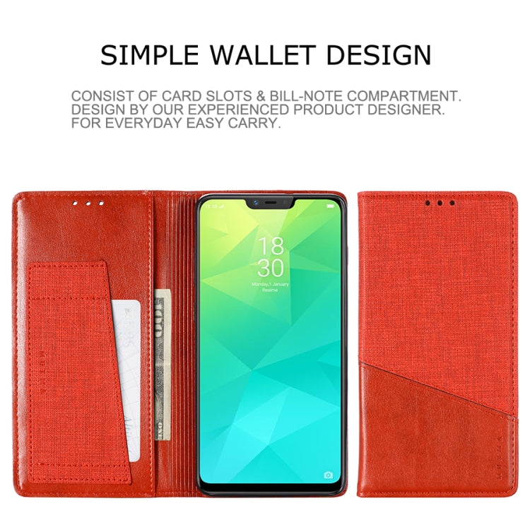 For OPPO Realme 2 MUXMA MX109 Horizontal Flip Leather Case with Holder & Card Slot & Wallet
