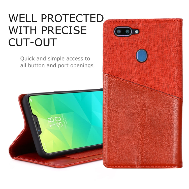 For OPPO Realme 2 MUXMA MX109 Horizontal Flip Leather Case with Holder & Card Slot & Wallet
