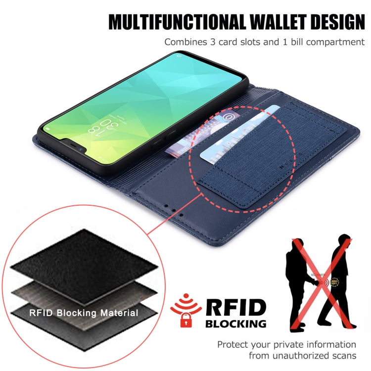 For OPPO Realme 2 MUXMA MX109 Horizontal Flip Leather Case with Holder & Card Slot & Wallet