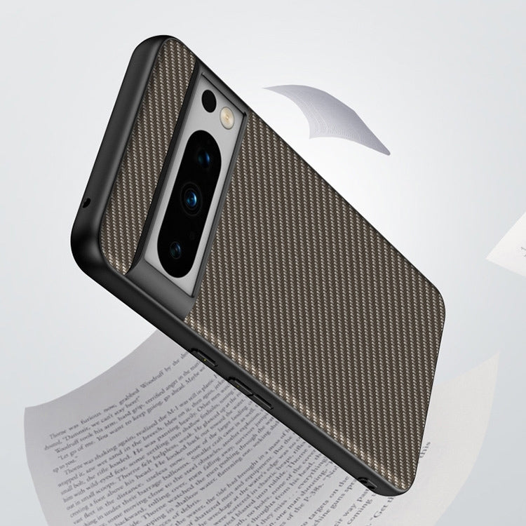 For Google Pixel 8a Ultra-thin Carbon Fiber Texture Printing Phone Case