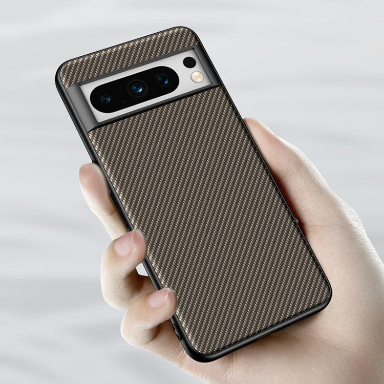 For Google Pixel 9 / 9 Pro Ultra-thin Carbon Fiber Texture Printing Phone Case