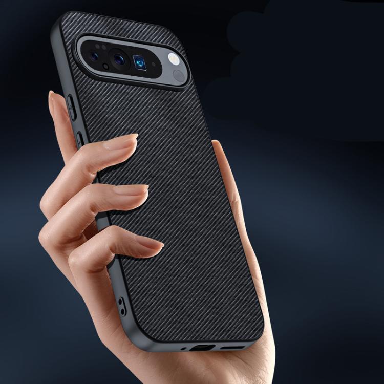 For Google Pixel 10 / 10 Pro Ultra-thin Carbon Fiber Texture Printing Phone Case
