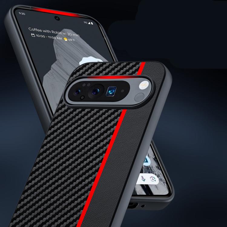 For Google Pixel 10 / 10 Pro Ultra-thin Carbon Fiber Texture Printing Phone Case