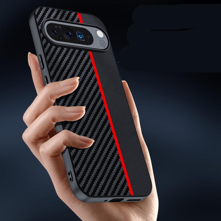 For Google Pixel 10 / 10 Pro Ultra-thin Carbon Fiber Texture Printing Phone Case