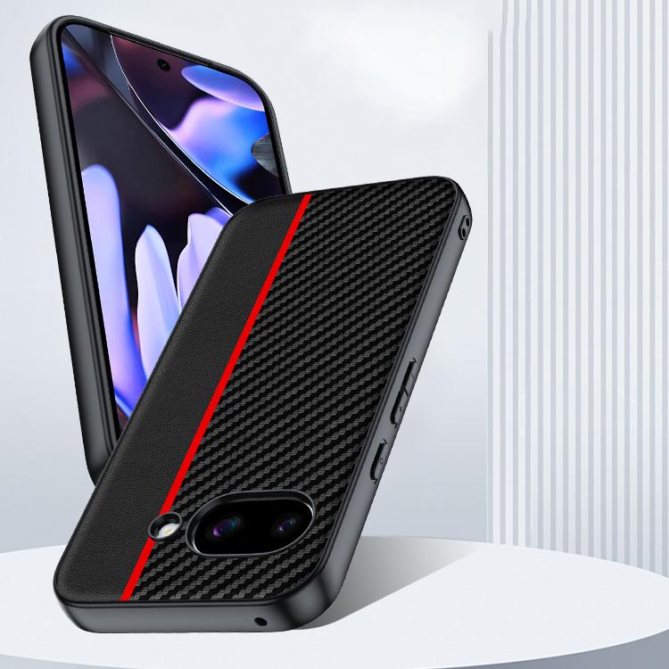 For Google Pixel 9a Ultra-thin Carbon Fiber Texture Printing Phone Case