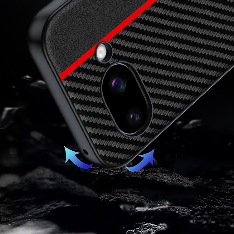 For Google Pixel 9a Ultra-thin Carbon Fiber Texture Printing Phone Case