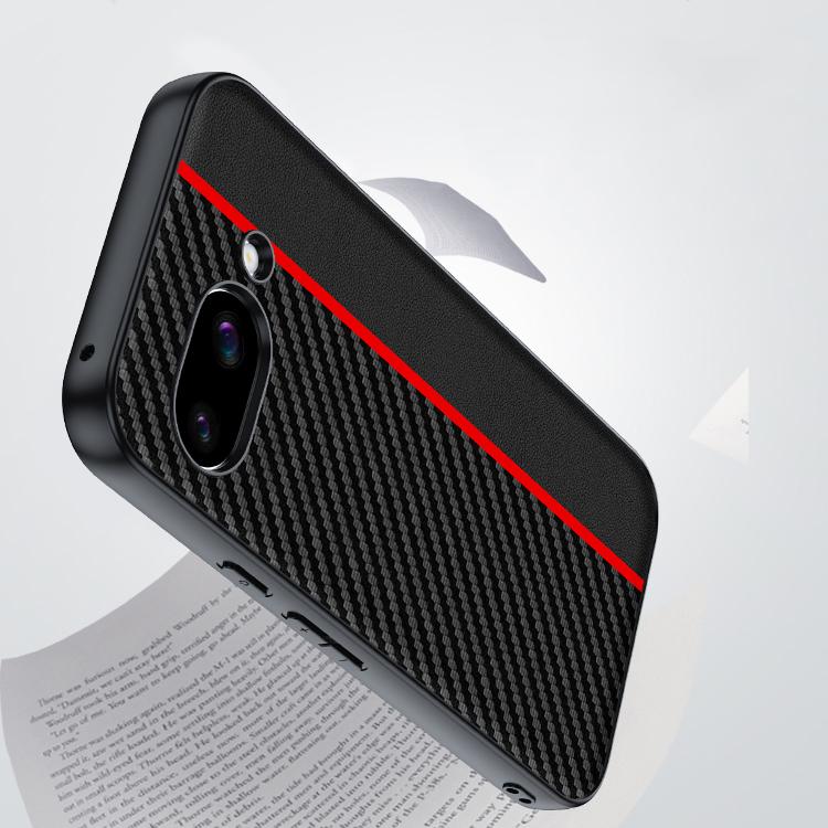 For Google Pixel 9a Ultra-thin Carbon Fiber Texture Printing Phone Case