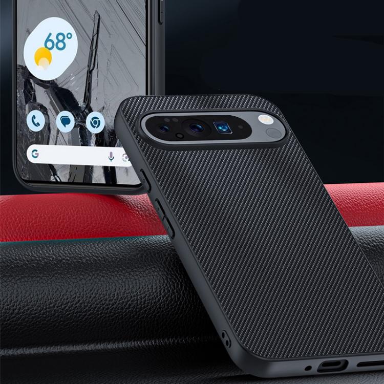 For Google Pixel 10 Pro XL Ultra-thin Carbon Fiber Texture Printing Phone Case