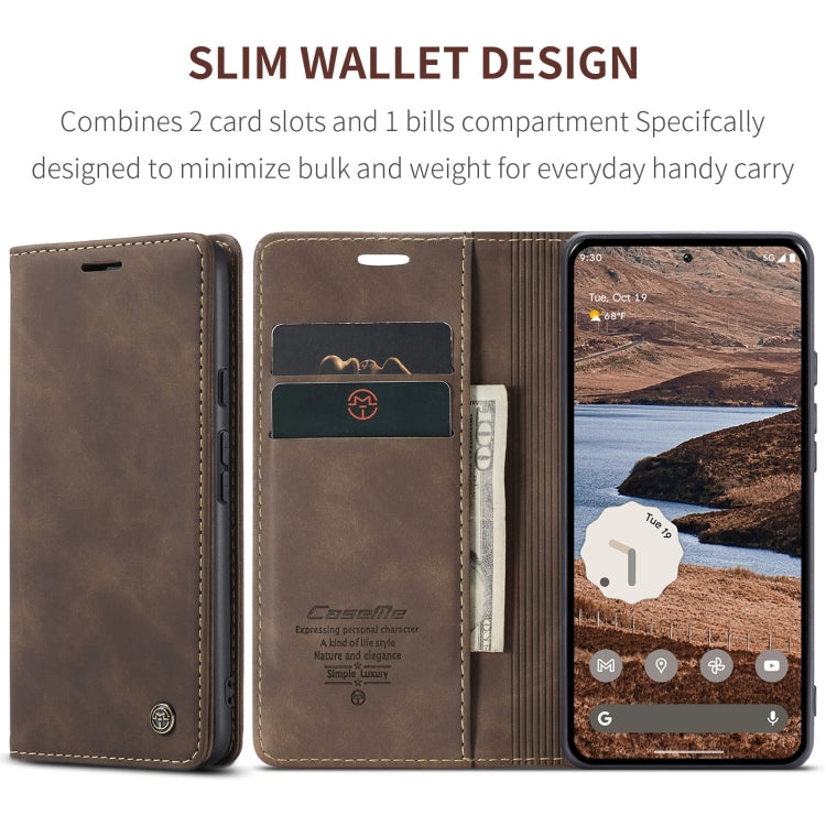 For Google Pixel 10 Pro XL / 9 Pro XL CaseMe 013 Multifunctional Horizontal Flip Leather Phone Case