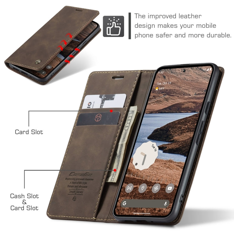 For Google Pixel 10 Pro XL / 9 Pro XL CaseMe 013 Multifunctional Horizontal Flip Leather Phone Case
