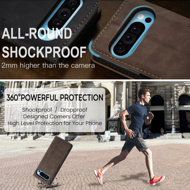 For Google Pixel 10 Pro XL / 9 Pro XL CaseMe 013 Multifunctional Horizontal Flip Leather Phone Case