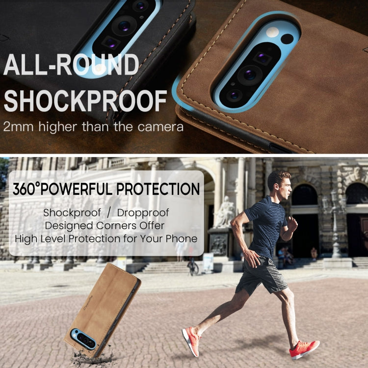 For Google Pixel 10 Pro XL / 9 Pro XL CaseMe 013 Multifunctional Horizontal Flip Leather Phone Case