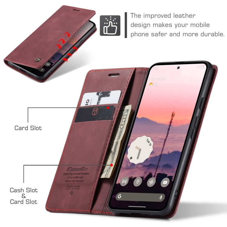 For Google Pixel 10 / 10 Pro / 9 CaseMe 013 Multifunctional Horizontal Flip Leather Phone Case