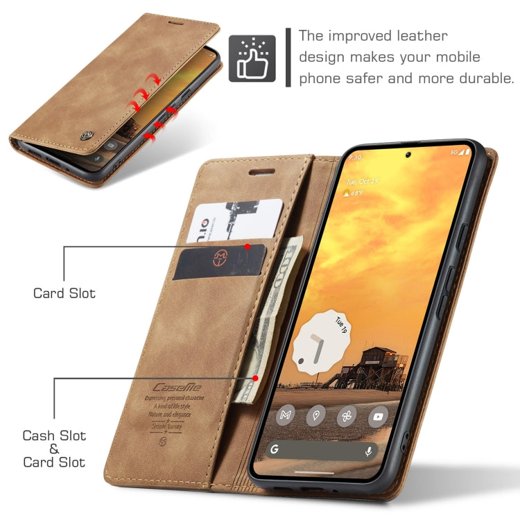 For Google Pixel 10 / 10 Pro / 9 CaseMe 013 Multifunctional Horizontal Flip Leather Phone Case