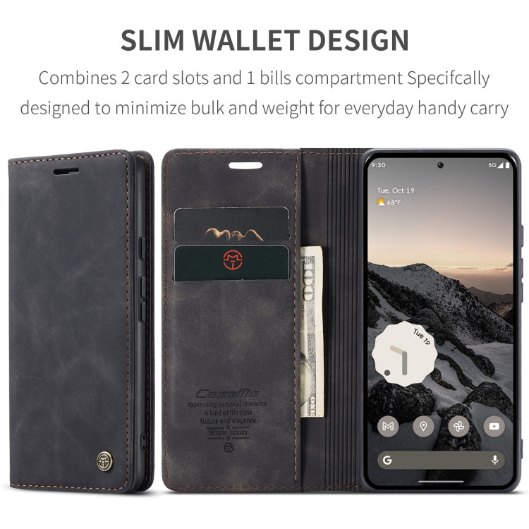 For Google Pixel 10 / 10 Pro / 9 CaseMe 013 Multifunctional Horizontal Flip Leather Phone Case