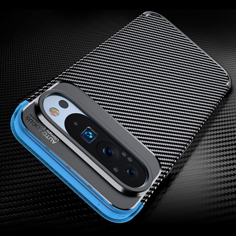 For Google Pixel 10 / 10 Pro Carbon Fiber Texture Shockproof TPU Phone Case - Black