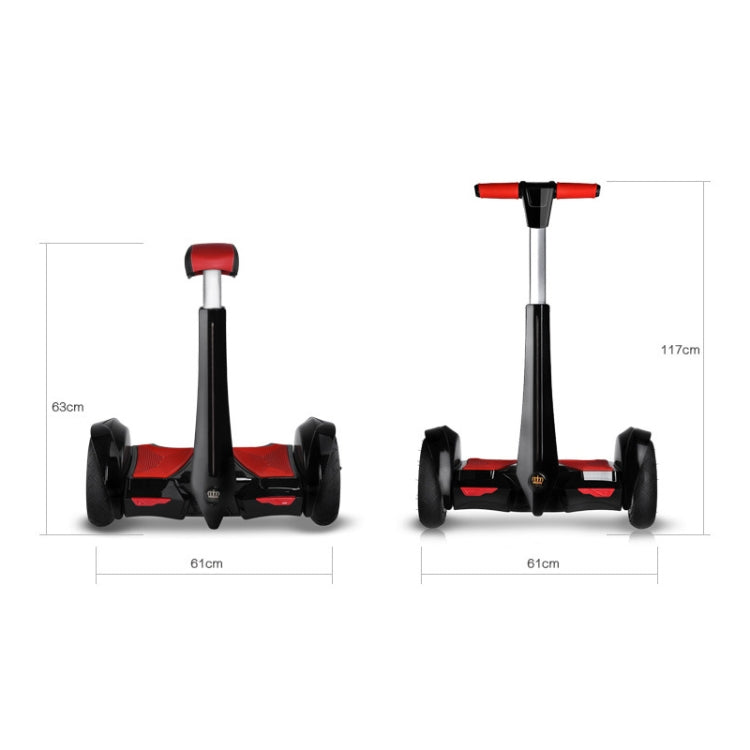 Two-wheeled Scooter Smart Electric Balance Car with Handle Bar & LED Light