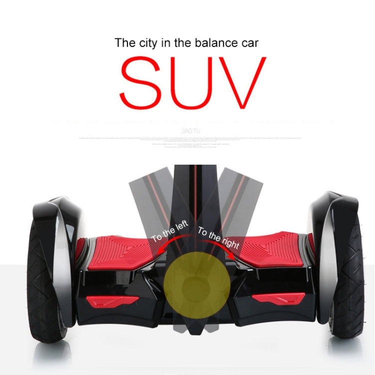 Two-wheeled Scooter Smart Electric Balance Car with Handle Bar & LED Light