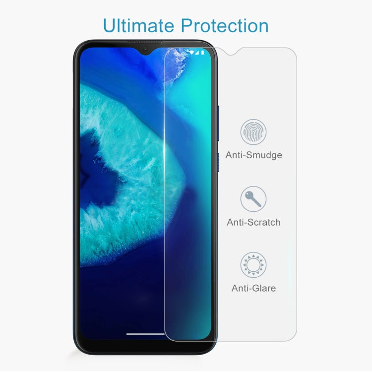 For Motorola Moto G8 Power Lite 50 PCS 0.26mm 9H 2.5D Tempered Glass Film