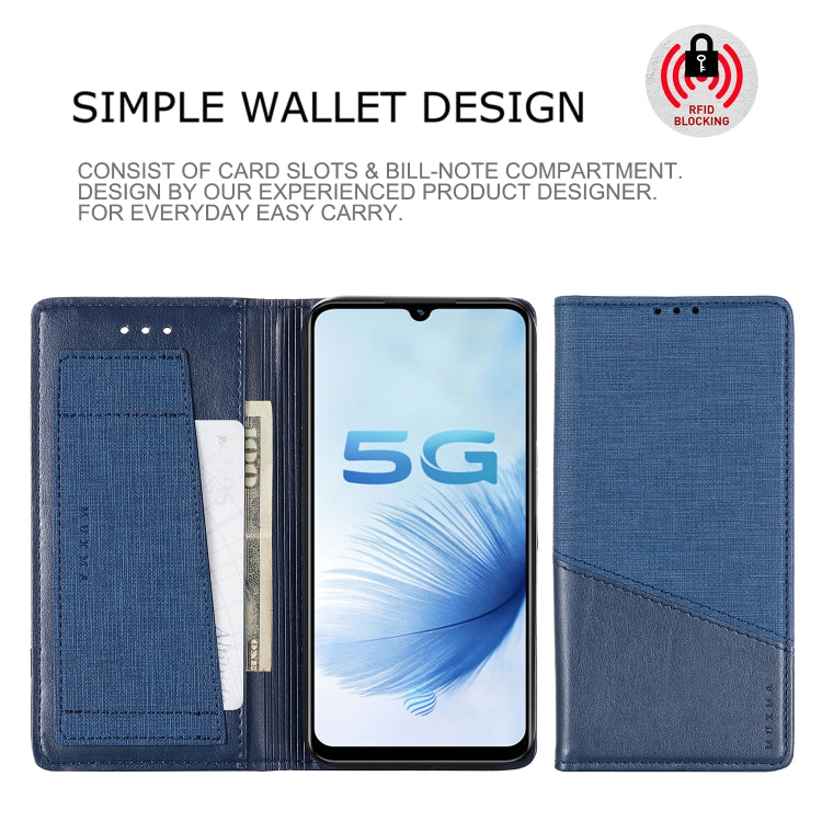 For Vivo S6 MUXMA MX109 Horizontal Flip Leather Case with Holder & Card Slot & Wallet