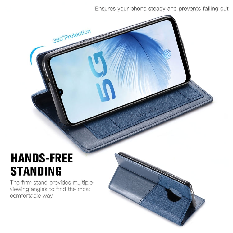 For Vivo S6 MUXMA MX109 Horizontal Flip Leather Case with Holder & Card Slot & Wallet