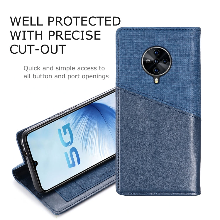 For Vivo S6 MUXMA MX109 Horizontal Flip Leather Case with Holder & Card Slot & Wallet