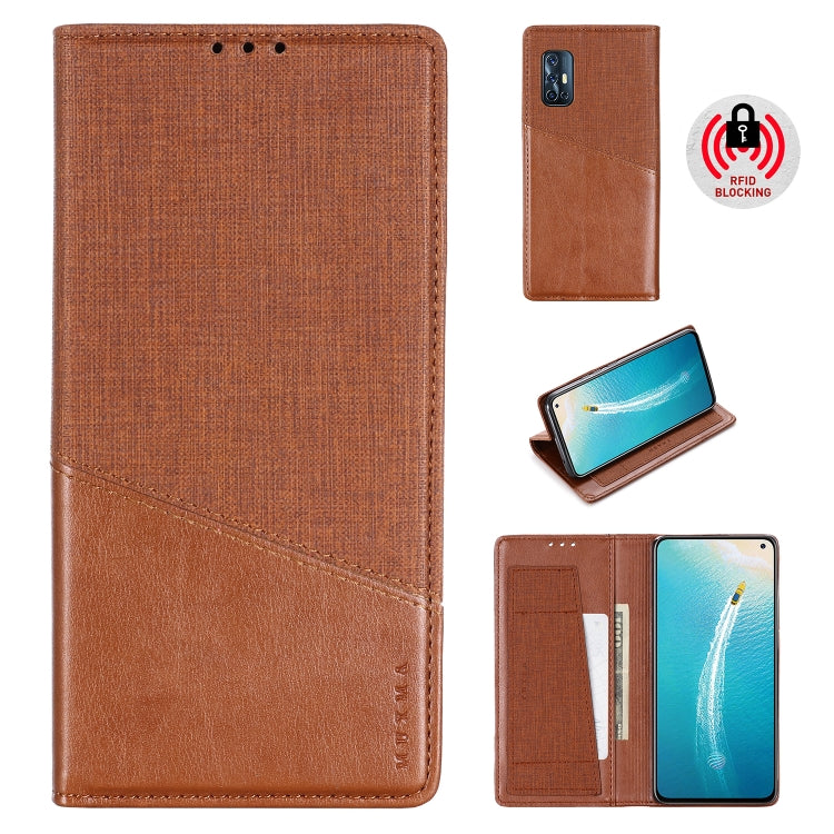 For Vivo V19 / V17 MUXMA MX109 Horizontal Flip Leather Case with Holder & Card Slot & Wallet