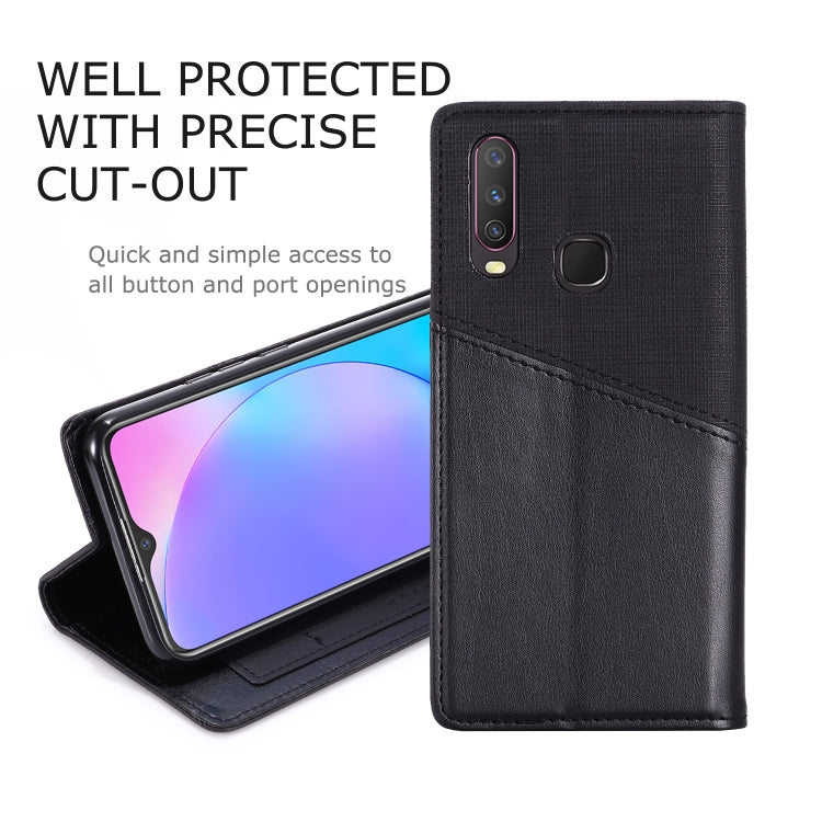For Vivo Y17 MUXMA MX109 Horizontal Flip Leather Case with Holder & Card Slot & Wallet