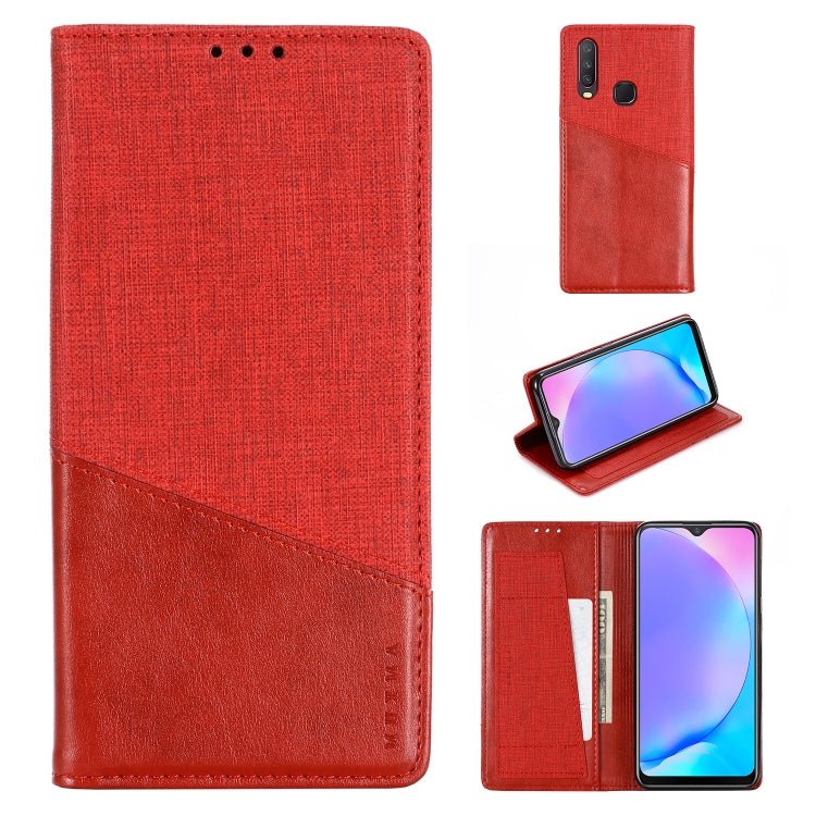 For Vivo Y17 MUXMA MX109 Horizontal Flip Leather Case with Holder & Card Slot & Wallet