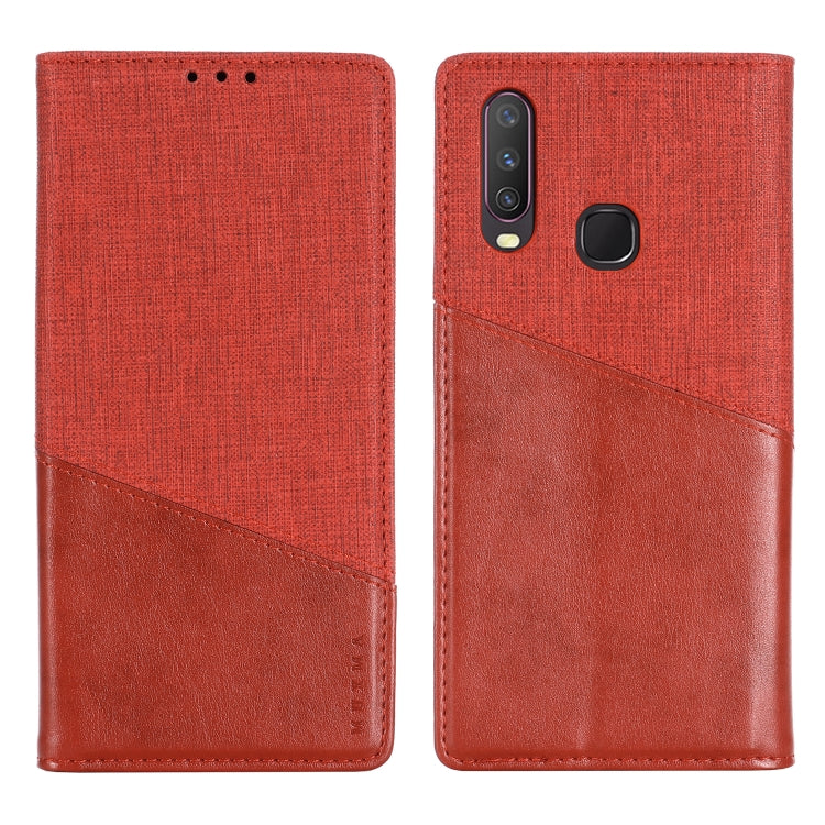 For Vivo Y17 MUXMA MX109 Horizontal Flip Leather Case with Holder & Card Slot & Wallet