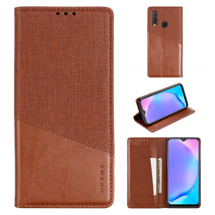 For Vivo Y17 MUXMA MX109 Horizontal Flip Leather Case with Holder & Card Slot & Wallet