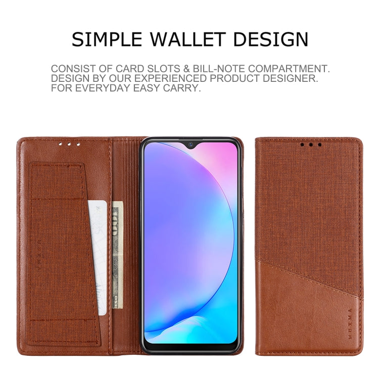 For Vivo Y17 MUXMA MX109 Horizontal Flip Leather Case with Holder & Card Slot & Wallet