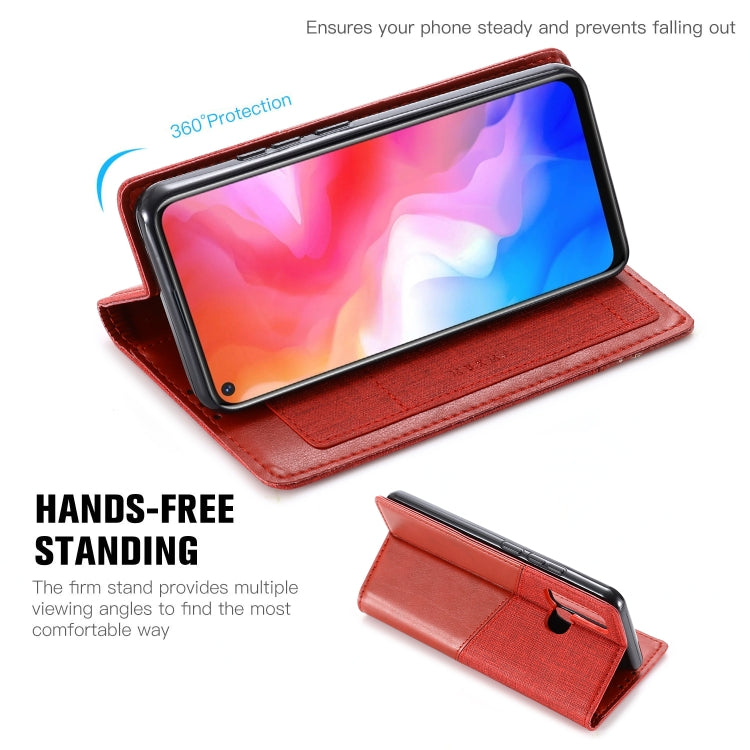 For Vivo Y50 MUXMA MX109 Horizontal Flip Leather Case with Holder & Card Slot & Wallet