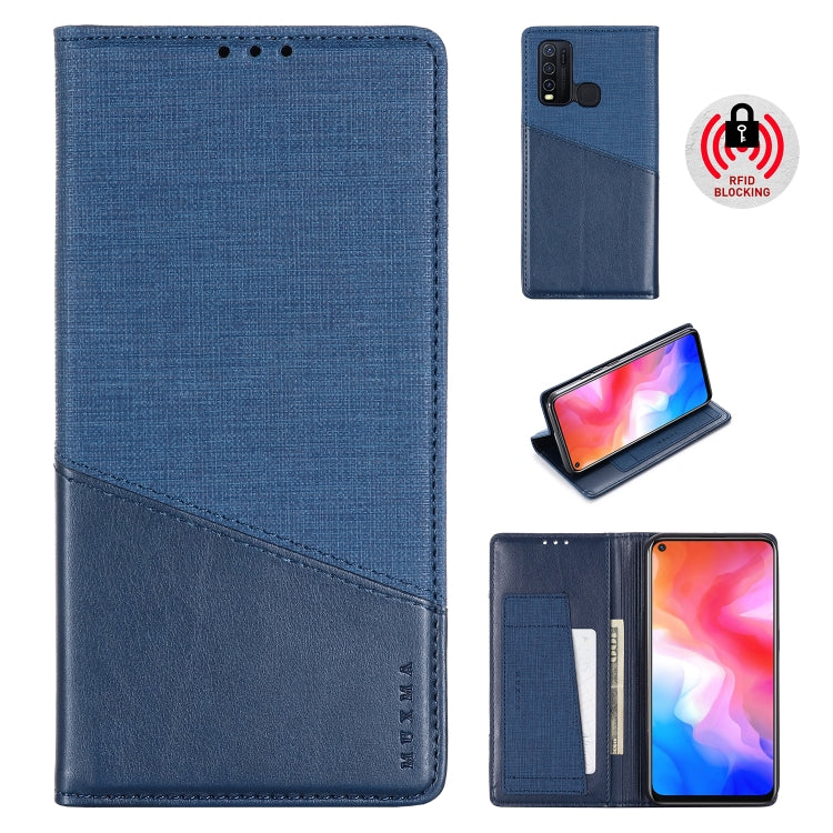 For Vivo Y50 MUXMA MX109 Horizontal Flip Leather Case with Holder & Card Slot & Wallet