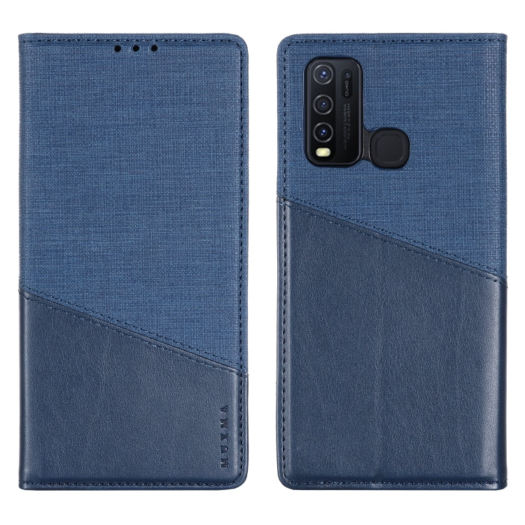 For Vivo Y50 MUXMA MX109 Horizontal Flip Leather Case with Holder & Card Slot & Wallet