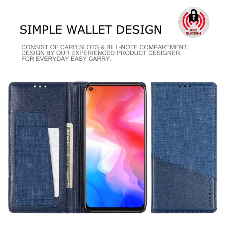 For Vivo Y50 MUXMA MX109 Horizontal Flip Leather Case with Holder & Card Slot & Wallet