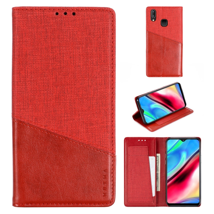 For Vivo Y93 MUXMA MX109 Horizontal Flip Leather Case with Holder & Card Slot & Wallet