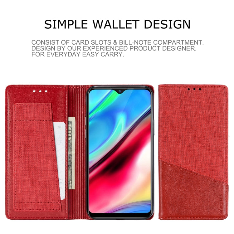 For Vivo Y93 MUXMA MX109 Horizontal Flip Leather Case with Holder & Card Slot & Wallet