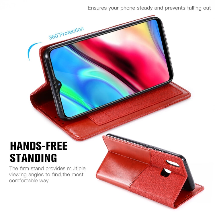 For Vivo Y93 MUXMA MX109 Horizontal Flip Leather Case with Holder & Card Slot & Wallet