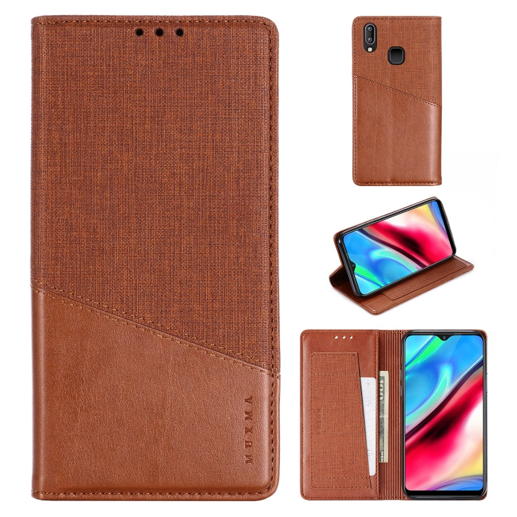 For Vivo Y93 MUXMA MX109 Horizontal Flip Leather Case with Holder & Card Slot & Wallet