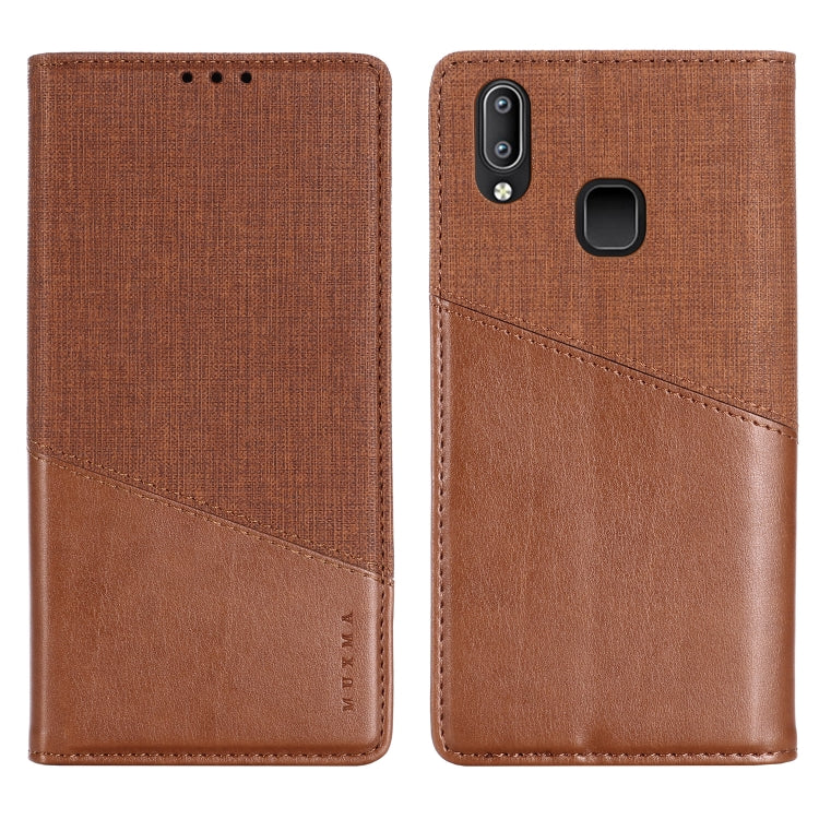 For Vivo Y93 MUXMA MX109 Horizontal Flip Leather Case with Holder & Card Slot & Wallet