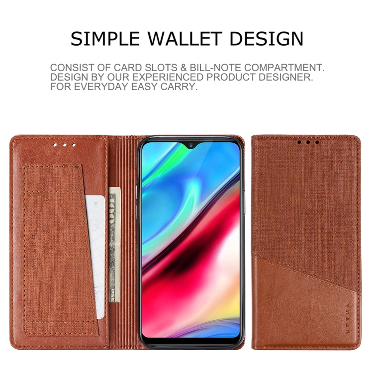 For Vivo Y93 MUXMA MX109 Horizontal Flip Leather Case with Holder & Card Slot & Wallet