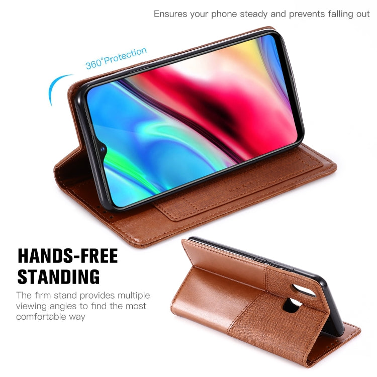 For Vivo Y93 MUXMA MX109 Horizontal Flip Leather Case with Holder & Card Slot & Wallet