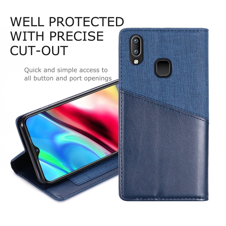 For Vivo Y93 MUXMA MX109 Horizontal Flip Leather Case with Holder & Card Slot & Wallet